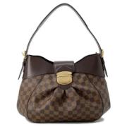 Pre-owned Canvas louis-vuitton-bags Louis Vuitton Vintage , Brown , Da...