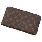 Pre-owned Canvas wallets Louis Vuitton Vintage , Brown , Dames