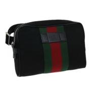 Pre-owned Canvas gucci-bags Gucci Vintage , Black , Dames