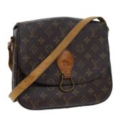 Pre-owned Canvas louis-vuitton-bags Louis Vuitton Vintage , Brown , Da...