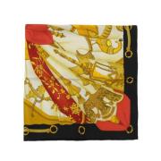 Pre-owned Silk scarves Hermès Vintage , Multicolor , Dames