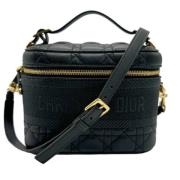 Pre-owned Canvas dior-bags Dior Vintage , Black , Dames