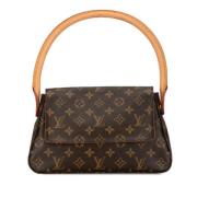 Pre-owned Canvas louis-vuitton-bags Louis Vuitton Vintage , Brown , Da...