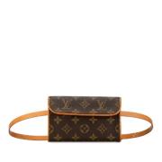 Pre-owned Canvas louis-vuitton-bags Louis Vuitton Vintage , Brown , Da...