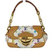 Pre-owned Canvas louis-vuitton-bags Louis Vuitton Vintage , White , Da...