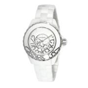 Pre-owned Stainless Steel watches Chanel Vintage , White , Dames