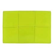 Pre-owned Leather wallets Bottega Veneta Vintage , Green , Dames