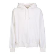 Witte Katoenen Gerenoveerde Hoodie The Salvages , White , Heren