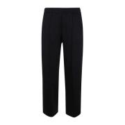 Blauwe Navy Broek Emporio Armani , Blue , Heren