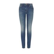 Blauwe Jeans Armani Exchange , Blue , Dames