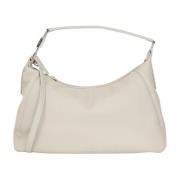 Beige Shopper Tas met AX Logo Handvat Armani Exchange , Beige , Dames