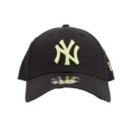 Yankees Zwarte Pet New Era , Black , Heren