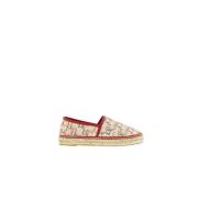 Rode Initialen Canvas Espadrilles Carolina Herrera , Multicolor , Dame...