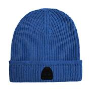 Heren Acryl Logo Beanie Muts La Martina , Blue , Heren