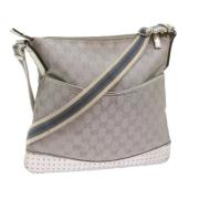 Pre-owned Canvas gucci-bags Gucci Vintage , Gray , Dames