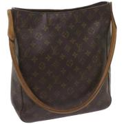 Pre-owned Canvas louis-vuitton-bags Louis Vuitton Vintage , Brown , Da...