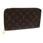 Pre-owned Canvas wallets Louis Vuitton Vintage , Brown , Dames