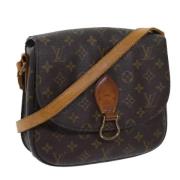 Pre-owned Canvas louis-vuitton-bags Louis Vuitton Vintage , Brown , Da...