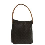 Pre-owned Canvas louis-vuitton-bags Louis Vuitton Vintage , Brown , Da...