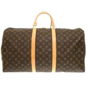 Pre-owned Canvas louis-vuitton-bags Louis Vuitton Vintage , Brown , Da...