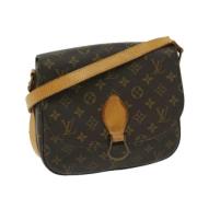 Pre-owned Canvas louis-vuitton-bags Louis Vuitton Vintage , Brown , Da...