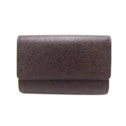 Pre-owned Leather key-holders Louis Vuitton Vintage , Brown , Dames