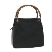 Pre-owned Canvas gucci-bags Gucci Vintage , Black , Dames