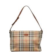 Pre-owned Canvas shoulder-bags Burberry Vintage , Brown , Dames