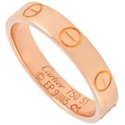 Pre-owned Rose Gold rings Cartier Vintage , Pink , Dames