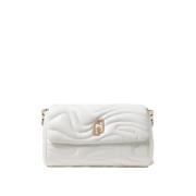 Gewatteerde Schoudertas Off White Liu Jo , Beige , Dames