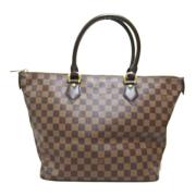 Pre-owned Canvas louis-vuitton-bags Louis Vuitton Vintage , Brown , Da...