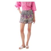 Shorts Tala Antik Batik , Multicolor , Dames