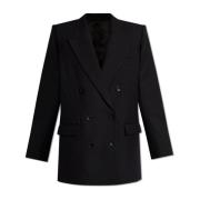 ‘Nevimea’ double-breasted blazer Isabel Marant , Black , Dames