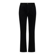 Zwarte Standaard Pasvorm Jeans Tom Ford , Black , Heren