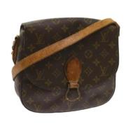 Pre-owned Canvas louis-vuitton-bags Louis Vuitton Vintage , Brown , Da...