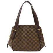 Pre-owned Canvas louis-vuitton-bags Louis Vuitton Vintage , Brown , Da...