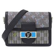 Pre-owned Fabric louis-vuitton-bags Louis Vuitton Vintage , Blue , Dam...