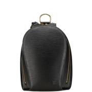 Pre-owned Leather louis-vuitton-bags Louis Vuitton Vintage , Black , D...