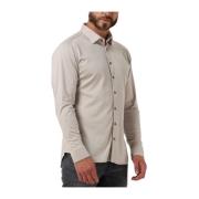 Casual Shirt Kit Kleur Mannen Desoto , Beige , Heren