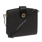 Pre-owned Leather louis-vuitton-bags Louis Vuitton Vintage , Black , D...