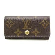 Pre-owned Canvas key-holders Louis Vuitton Vintage , Brown , Dames