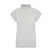 Korte Mouw Mandya Top Aime´e the Label , Gray , Dames