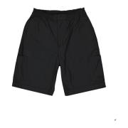 Zwarte Katoenen Shorts Ss22 Ambush , Black , Heren