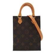 Pre-owned Canvas louis-vuitton-bags Louis Vuitton Vintage , Brown , Da...