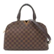 Pre-owned Canvas louis-vuitton-bags Louis Vuitton Vintage , Brown , Da...