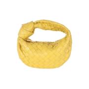 Pre-owned Leather handbags Bottega Veneta Vintage , Yellow , Dames