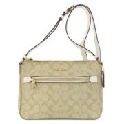 Pre-owned Plastic shoulder-bags Coach Pre-owned , White , Dames