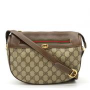 Pre-owned Leather gucci-bags Gucci Vintage , Beige , Dames