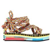 Pre-owned Cotton sandals Chloé Pre-owned , Multicolor , Dames