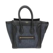 Pre-owned Leather celine-bags Celine Vintage , Black , Dames